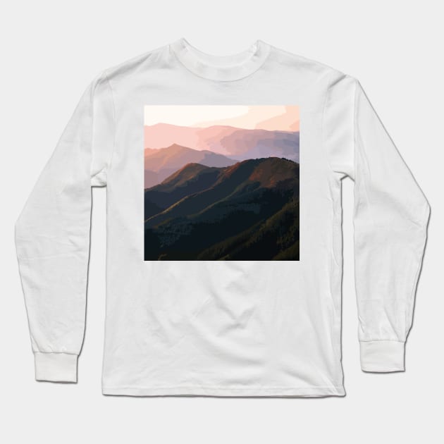 Beauty of light Long Sleeve T-Shirt by NJORDUR